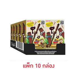 ท็อปโป เพรทเซลโกโก้สอดไส้ช็อกโกแลต 40 กรัม (แพ็ก 10 กล่อง) - ท็อปโป, บิสกิต