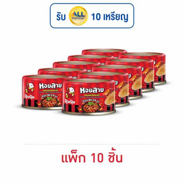 ปุ้มปุ้ย หอยลายทอดซอส รสเผ็ดสไตล์เกาหลี 40 กรัม (แพ็ก 10 ชิ้น) - ปุ้มปุ้ย, อาหารกระป๋อง