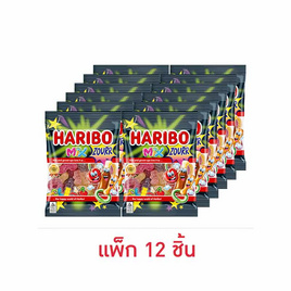 ฮาริโบ้ เยลลี่มิกซ์ซาวร์ 40 กรัม (แพ็ก 12 ชิ้น) - Haribo, เยลลี่/มาร์ชแมลโลว์