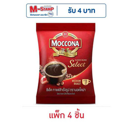 มอคโคน่า ซีเล็ค กาแฟสำเร็จรูป 40 กรัม (แพ็ก 4 ชิ้น) - Moccona, กาแฟคั่วบด