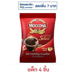 มอคโคน่า ซีเล็ค กาแฟสำเร็จรูป 40 กรัม (แพ็ก 4 ชิ้น) - Moccona, กาแฟคั่วบด