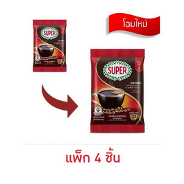 ซุปเปอร์ กาแฟสำเร็จรูป คลาสสิค 40 กรัม (แพ็ก 4 ชิ้น) - ซุปเปอร์กาแฟ, มหกรรมกาแฟ