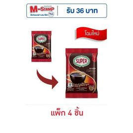 ซุปเปอร์ กาแฟสำเร็จรูป คลาสสิค 40 กรัม (แพ็ก 4 ชิ้น) - ซุปเปอร์กาแฟ, เครื่องดื่มและผงชงดื่ม