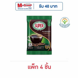 ซุปเปอร์ กาแฟสำเร็จรูป ริช เอสเปรซโซ่ 40 กรัม (แพ็ก 4 ชิ้น) - ซุปเปอร์กาแฟ, ซุปเปอร์กาแฟ