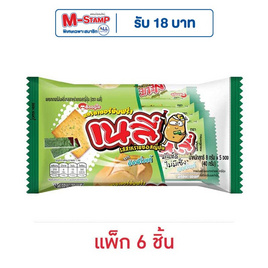 เนลี่ แครกเกอร์มันฝรั่ง รสสาหร่ายซอสญี่ปุ่น 40 กรัม (แพ็ก 6 ชิ้น) - เนลี่, เวเฟอร์/เค้ก/พาย