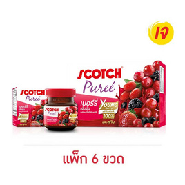 สก๊อต เพียวเร่ เบอร์รี่สกัดเข้มข้น 40 มล. (แพ็ก 6 ขวด) - Scotch, เครื่องดื่ม/อาหารเสริมเพื่อสุขภาพ