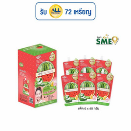 ซิสต้าร์ ซูทติ้งเจลวอเตอร์เมลอนไวท์เทนนิ่ง (ซอง) 40 กรัม (แพ็ค 6 ชิ้น) - Sistar, เพิ่มความชุ่มชื้น