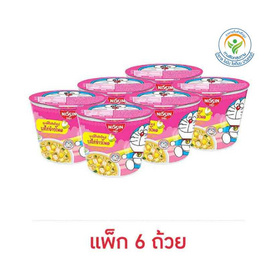 นิสชิน มินิคัพโดเรมอน รสไก่ผสมข้าวโพด 40 กรัม (แพ็ก 6 ถ้วย) - นิสชิน, สินค้าขายดี