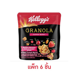 เคลล็อกส์ ซูเปอร์เบอร์รี่กราโนลา 40 กรัม (แพ็ก 6 ชิ้น) - เคลล็อกส์, เคลล็อกส์ กราโนล่า