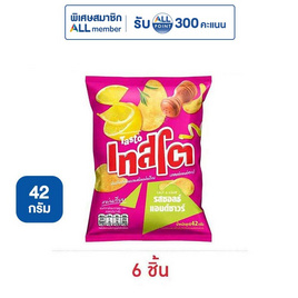 เทสโตแผ่นเรียบ รสซอลธ์แอนด์ซาวร์ 42 กรัม - เทสโต, สินค้าขายดีขนมขบเคี้ยวและช็อคโกแลต