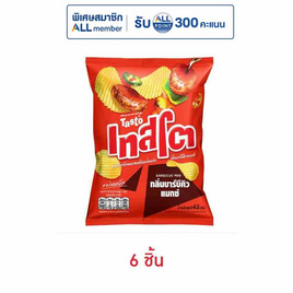 เทสโตแผ่นหยัก กลิ่นบาร์บีคิวแมกซ์ 42 กรัม - เทสโต, Berli Jucker Foods(BJC)