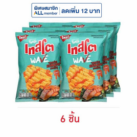 เทสโตเวฟ มันฝรั่ง กลิ่นสาหร่ายแซลมอนซอสโชยุ 42 กรัม - เทสโต, มันฝรั่ง