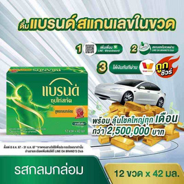 แบรนด์ ซุปไก่สกัด รสกลมกล่อม 42 มล. (แพ็ก 12 ขวด) - Brand's, เครื่องดื่ม/อาหารเสริมเพื่อสุขภาพ