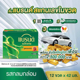 แบรนด์ ซุปไก่สกัด รสกลมกล่อม 42 มล. (แพ็ก 12 ขวด) - Brand's, ซุปไก่