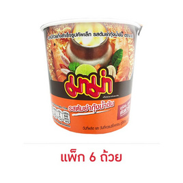 มาม่าคัพเล็ก รสต้มยำกุ้งน้ำข้น 42 กรัม (แพ็ก 6 ถ้วย) - มาม่า, เครื่องปรุงรสและของแห้ง