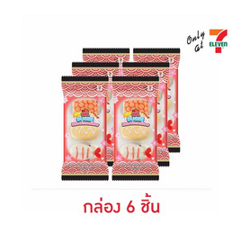 โอเค มาร์ชแมลโลซูชิกลิ่นผลไม้รวม 42 กรัม (กล่อง 6 ชิ้น) - โอเค, เยลลี่/มาร์ชแมลโลว์