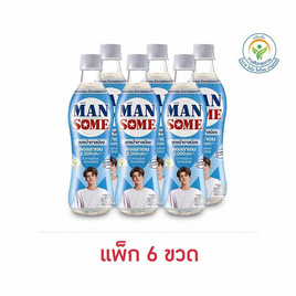 แมนซั่ม คอลลาเจน สูตรน้ำตาลน้อย 430 มล. (แพ็ก 6 ขวด) - Mansome, เครื่องดื่มวิตามิน