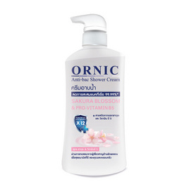 ออนิค ชาวเวอร์ครีม ซากุระบลอสซั่ม 450 มล. - Ornic, ซูเปอร์มาร์เก็ต