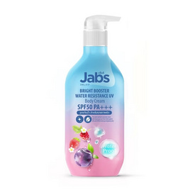 แจ๊บส์ โลชั่น ไบรท์บูสเตอร์ วอเตอร์ รีซิสแตนท์ ยูวี บอดี้ครีม 450 มล. - Jabs, ความงามและของใช้ส่วนตัว