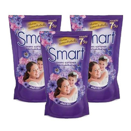 สมาร์ท น้ำยาปรับผ้านุ่มเข้มข้น สีม่วง 450 มล. (แพ็ก 3 ชิ้น) - สมาร์ท, ของใช้ น่าช้อป