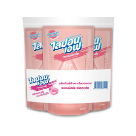 ไลปอนเอฟ น้ำยาล้างจาน กลิ่น เจแปนนีสพีช 450 มล. (แพ็ก 3 ชิ้น) - ไลปอนเอฟ, น้ำยาล้างจาน