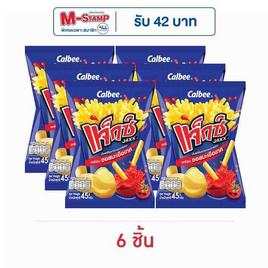 แจ็กซ์ มันฝรั่งแท่งพร้อมซอสมะเขือเทศ 45 กรัม - แจ็กซ์, มันฝรั่ง
