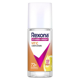 เรโซนา โรลออน วิตามิน + ไบรท์ วิตซี + แอนตี้สเตน 45 มล. - Rexona, เมื่อซื้อสินค้ายูนิลีเวอร์ที่ร่วมรายการครบ 399 บาท กรอกโค้ดรับส่วนลดเพิ่ม