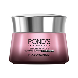 พอนด์ส ไบร์ท มิราเคิล อัลทิแมท คลาริตี้ ไนท์ครีม 45 กรัม - POND'S, POND'S