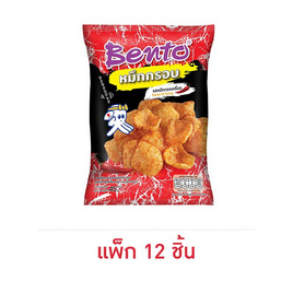 เบนโตะ หมึกกรอบรสหมึกทรงเครื่อง 45 กรัม (แพ็ก 12 ชิ้น) - เบนโตะ, ขนมขบเคี้ยว และช็อคโกแลต