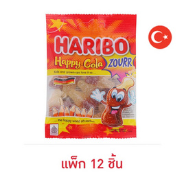 ฮาริโบ้ เยลลี่แฮปปี้โคล่าซาวร์ 45 กรัม (แพ็ก 12 ชิ้น ) - Haribo, เยลลี่/มาร์ชแมลโลว์