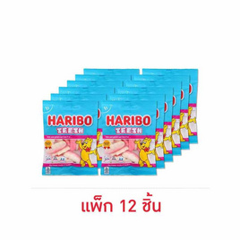 ฮาริโบ้ ทีส กัมมี่กลิ่นผลไม้รวม รูปฟัน 45 กรัม (แพ็ก 12 ชิ้น) - ฮาริโบ้, Sour range