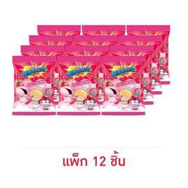 ไดนาไมท์ ลูกอมกลิ่นสตรอเบอร์รี่สอดไส้ช็อกโกแลต 45 กรัม (แพ็ก 12 ชิ้น) - ไดนาไมท์, สินค้าใหม่