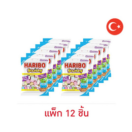 ฮาริโบ้ กัมมี่สกุชชี่กลิ่นผลไม้รวม 45 กรัม (แพ็ก 12 ชิ้น) - ฮาริโบ้, สินค้าใหม่ขนมขบเคี้ยว และช็อคโกแลต