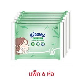 คลีเน็กซ์ แอคเน่ กระดาษเช็ดหน้าซอฟท์แพ็ค 45 แผ่น (1 แพ็ก 6 ห่อ) - Kleenex, ผลิตภัณฑ์กระดาษ