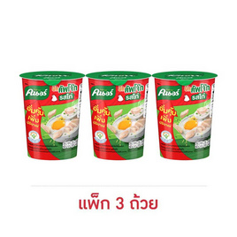 คนอร์บิ๊กคัพโจ๊กถ้วย รสไก่ 45 กรัม (แพ็ก 3 ถ้วย) - คนอร์, Unilever official shop