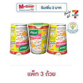 คนอร์บิ๊กคัพโจ๊ก รสหมูสาหร่าย 45 กรัม (แพ็ก 3 ถ้วย) - คนอร์, โจ๊ก/ข้าวตุ๋น/ข้าวต้ม