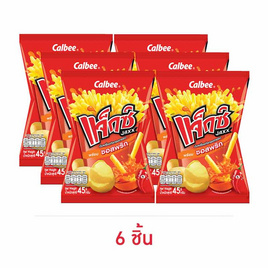 แจ็กซ์ มันฝรั่งแท่งพร้อมซอสพริก 45 กรัม (6 ชิ้น) - แจ็กซ์, มันฝรั่ง