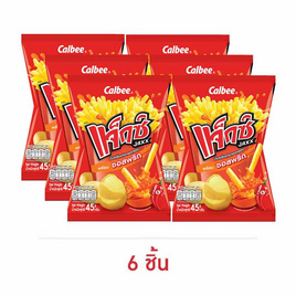 แจ็กซ์ มันฝรั่งแท่งพร้อมซอสพริก 45 กรัม (6 ชิ้น) - แจ็กซ์, มันฝรั่ง