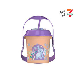 กระติกน้ำสติทช์พร้อมสายสะพาย 45oz. สีส้ม - 7-ELEVEN, อุปกรณ์บนโต๊ะอาหาร