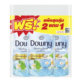 ดาวน์นี่ น้ำยาปรับผ้านุ่มสูตรเข้มข้น กลิ่นหอมสดชื่นริมทะเล 470 มล.(แพ็ก2+1) - Downy, น้ำยาปรับผ้านุ่ม