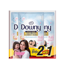 ดาวน์นี่ น้ำยาปรับผ้านุ่ม สูตรเข้มข้น กลิ่น ฟองสบู่และดอกไม้ 470 มล. (แพ็ก 2 แถม 1) - Downy, น้ำยาปรับผ้านุ่ม