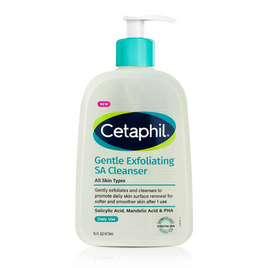 เซตาฟิล เจนเทิล เอ็กซ์ฟอลิเอทติ้ง เอสเอ คลีนเซอร์ 473 มล. - Cetaphil, ดูแลผิวหน้าและบำรุง