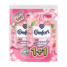 คอมฟอร์ท บิวตี้เพอร์ฟูม กลิ่นซากุระและโรสวอเตอร์ 475 มล. (แพ็ก 1+1) - Comfort, ผลิตภัณฑ์ทำความสะอาดผ้า