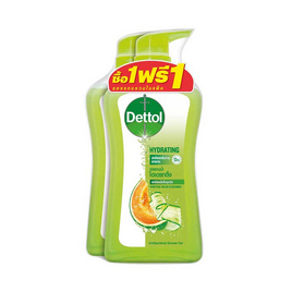 เดทตอล เจลอาบน้ำสูตรไฮเดรทติ้ง 480 มล. (แพ็กคู่) - Dettol, Dettol