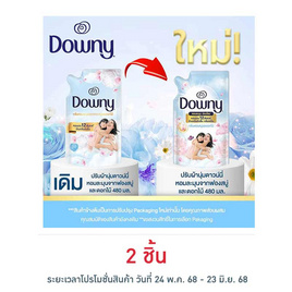 ดาวน์นี่ น้ำยาปรับผ้านุ่ม กลิ่นหอมฟองสบู่และดอกไม้ 480 มล. - Downy, น้ำยาปรับผ้านุ่ม