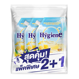 ไฮยีน เอ็กซ์เพิร์ท แคร์ เนเจอร์ บูสเตอร์ กลิ่นแอร์รี่ สกาย 480 มล. (แพ็ก 2+1) - Hygiene, ผลิตภัณฑ์ทำความสะอาดผ้า