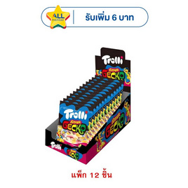 ทรอลลี่ เยลลี่ซาวร์เก็กโคกลิ่นผลไม้เปรี้ยว 48 กรัม (แพ็ก 12 ชิ้น) - ทรอลลี่, ขนมขบเคี้ยว และช็อคโกแลต