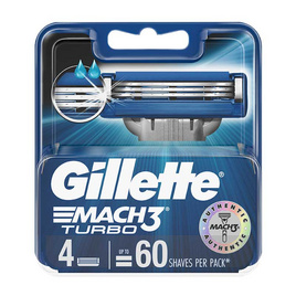 ยิลเลตต์ ใบมีดโกน มัคทรีเทอร์โบ (แพ็ก 4 ชิ้น) - Gillette, Gillette