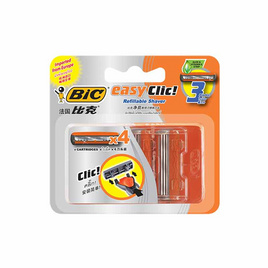 บิค อีซี่คลิค ใบมีดโกน รีฟิล 4 ชิ้น - BIC, อุปกรณ์เสริมความงาม