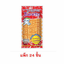 เบนโตะ ปลาหมึกอบ รสทรงเครื่อง 4 กรัม (แพ็ก 24 ชิ้น) - เบนโตะ, ปลาเส้น&ปลาหมึก